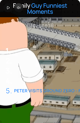 Rankings video example